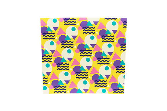 80s Pattern Burst Tumbler Wrap 20 Oz — Crafts & Cups Amp