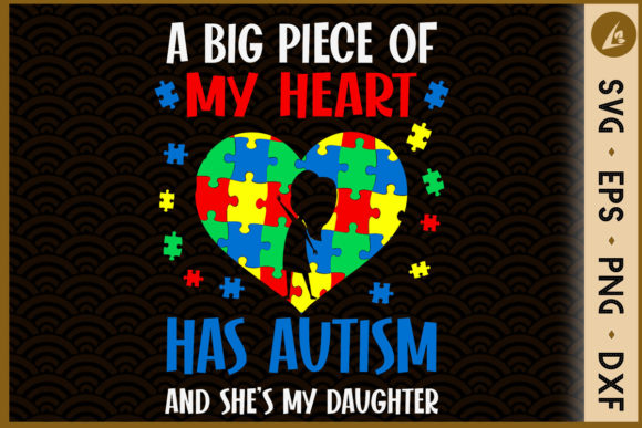 Autism Awareness Graphics for Crafts