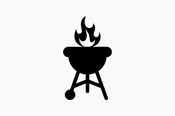 Bbq Fire Graphics for Crafts Sellers
