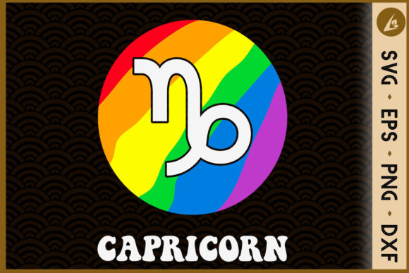 Capricorn LGBT Pride Zodiac Graphics & Crafts Review