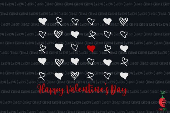 Hearts Square Valentine’s Day