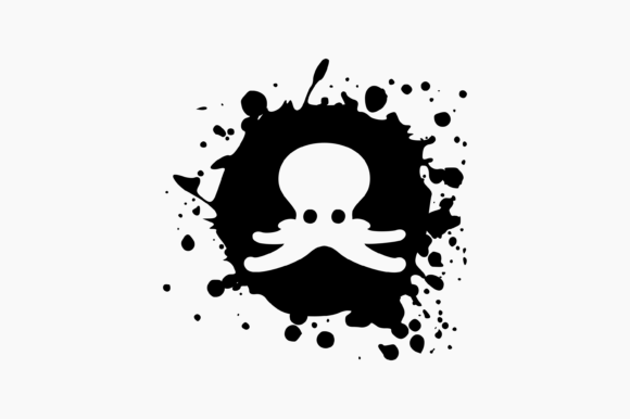 Octopus Splat Ink: Graphics for Crafts That Pop