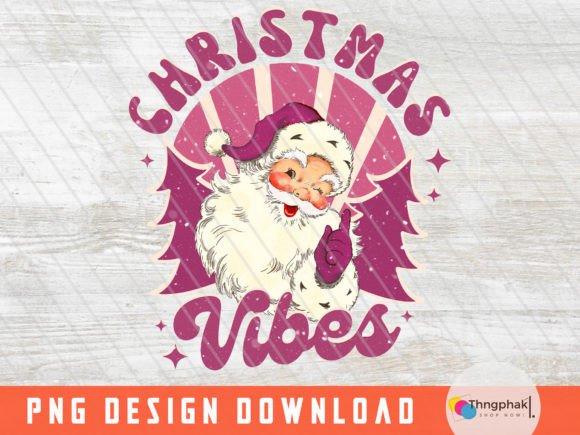 Pink Christmas PNG, Pink Santa Claus PNG