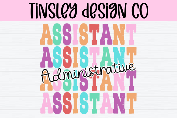 PNG Sublimation Administrative Assistant Graphics for Crafts