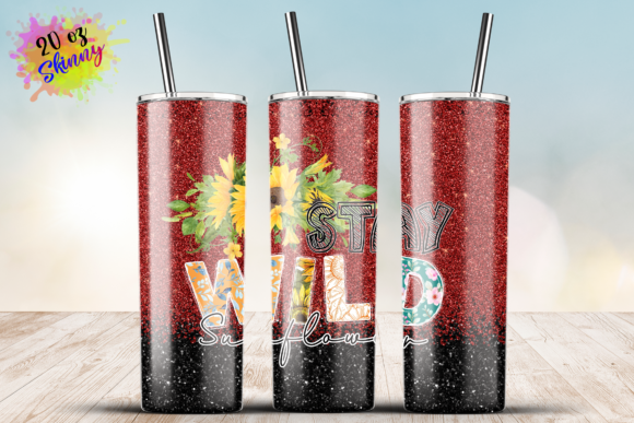 Stay Wild Sunflower Graphics for Crafts