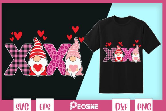 XOXO Gnome Valentine: Crafts & Graphics for Real Publishing